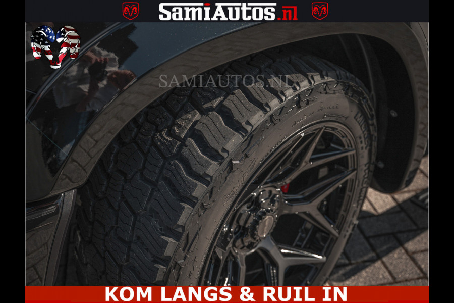Dodge Ram HULK Pack | Limited Night H.O 540HP 706Nm | Massage + Full Option | De Meest Luxe en Volle Pick-Up in zijn Klasse | Hulk Pack is Comfortabele Dubbele Cabine met Royale 5 Zitplaatsen | BPM vrij | Nu Leverbaar uit Voorraad | Voorraad Nr 2353 - 5412