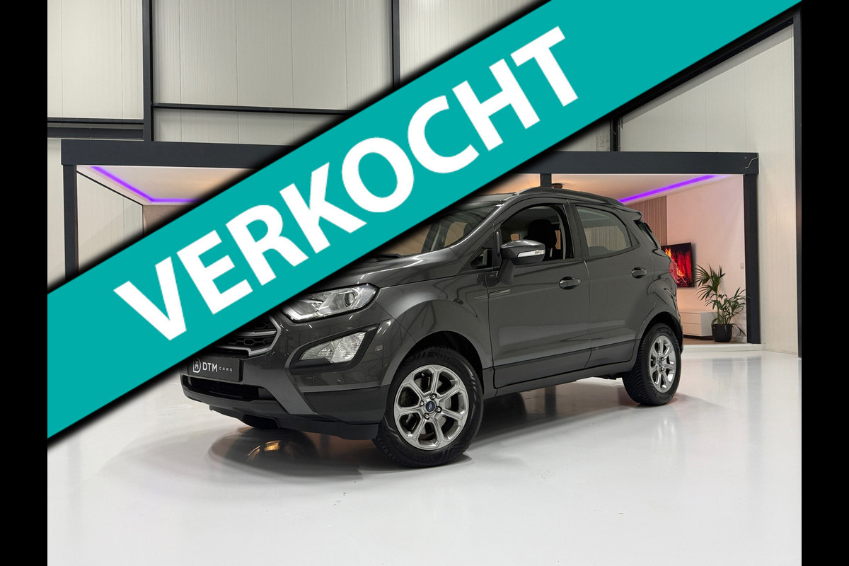 Ford EcoSport Trend Ultimate Navi Trekhaak Nap Garantie Cruise Camera Carplay Airco PDC Led