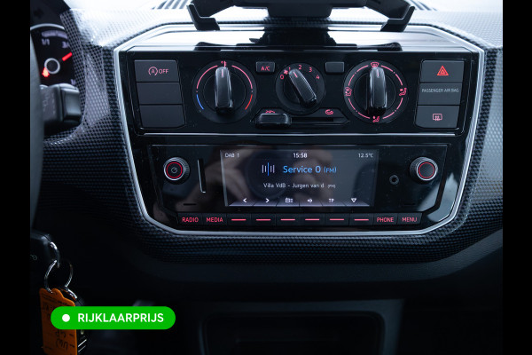 Volkswagen up! 1.0 BMT move up! | Airco | DAB | All-season | Smartphone integratie | 5-deurs | Lane assist Centrale vergrendeling