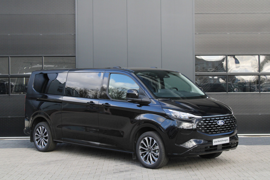 Ford Tourneo Custom 340 2.5 PHEV L2H1 Titanium X 232pk | ACC | Pano | B&O | Elek. schuifdeuren | 360 camera | Elek-Trekhaak | Prijs excl. BTW