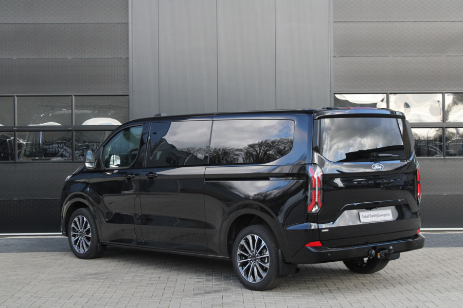 Ford Tourneo Custom 340 2.5 PHEV L2H1 Titanium X 232pk | ACC | Pano | B&O | Elek. schuifdeuren | 360 camera | Elek-Trekhaak | Prijs excl. BTW
