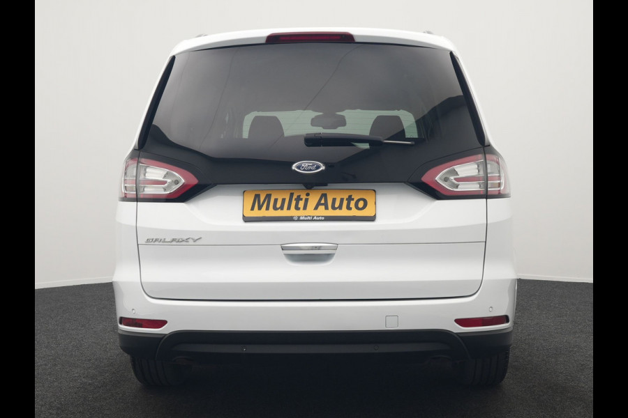 Ford Galaxy 2.0 Titanium 7 Persoons 241pk Automaat Dealer O.H. | Navigatie Full Map | Memory Stoelen Verwarmd | Camera | Apple Carplay | Keyless | Cruise Control |