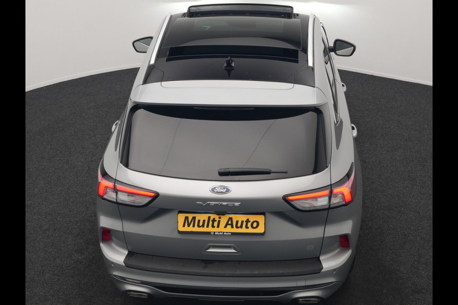 Ford Kuga 2.5 Vignale PHEV 225pk Dealer O.H | Panodak | Head Up | Bang & Olufsen Sound | Adaptive Cruise | 360 Camera | Lederen Sportstoelen Memory & Verwarmd | Keyless | Pilot Assist | Blis | Apple Carplay | Navigatie | Virtual | DAB  | Plug In Hybrid |