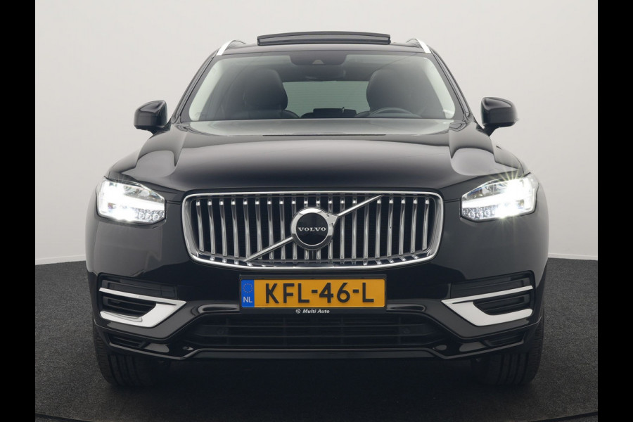 Volvo XC90 T8 Recharge AWD Inscription 7 Persoons PHEV 394pk | Panodak | Adaptive Cruise | Camera | Lederen Sportstoelen Memory & Verwarmd | Stuur Verwarmd | Keyless | Blis | Apple Carplay | Navigatie | DAB | Plug In Hybrid |