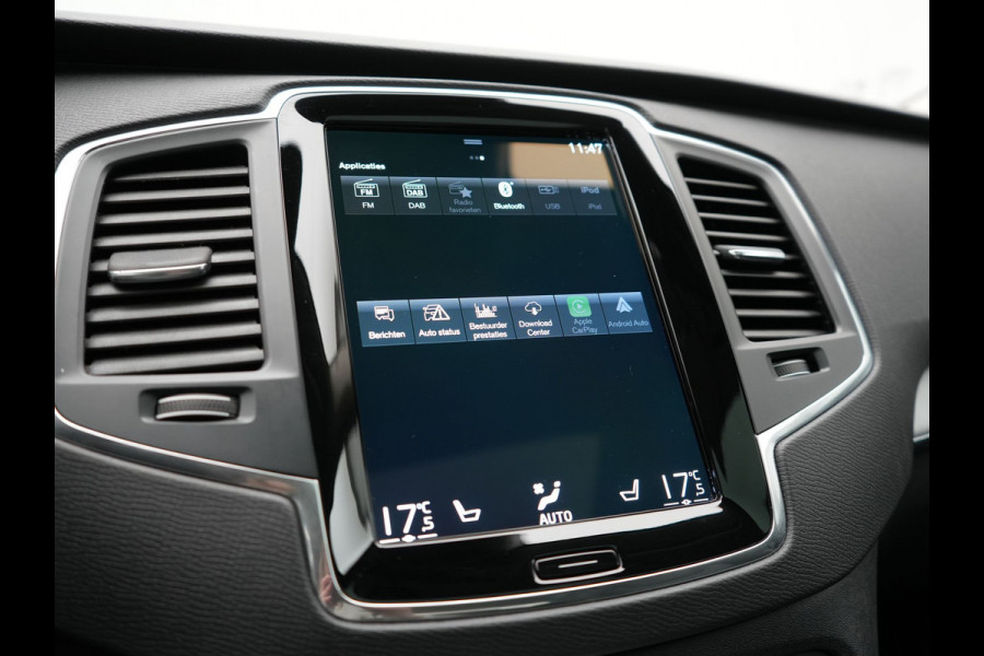 Volvo XC90 T8 Recharge AWD Inscription 7 Persoons PHEV 394pk | Panodak | Adaptive Cruise | Camera | Lederen Sportstoelen Memory & Verwarmd | Stuur Verwarmd | Keyless | Blis | Apple Carplay | Navigatie | DAB | Plug In Hybrid |