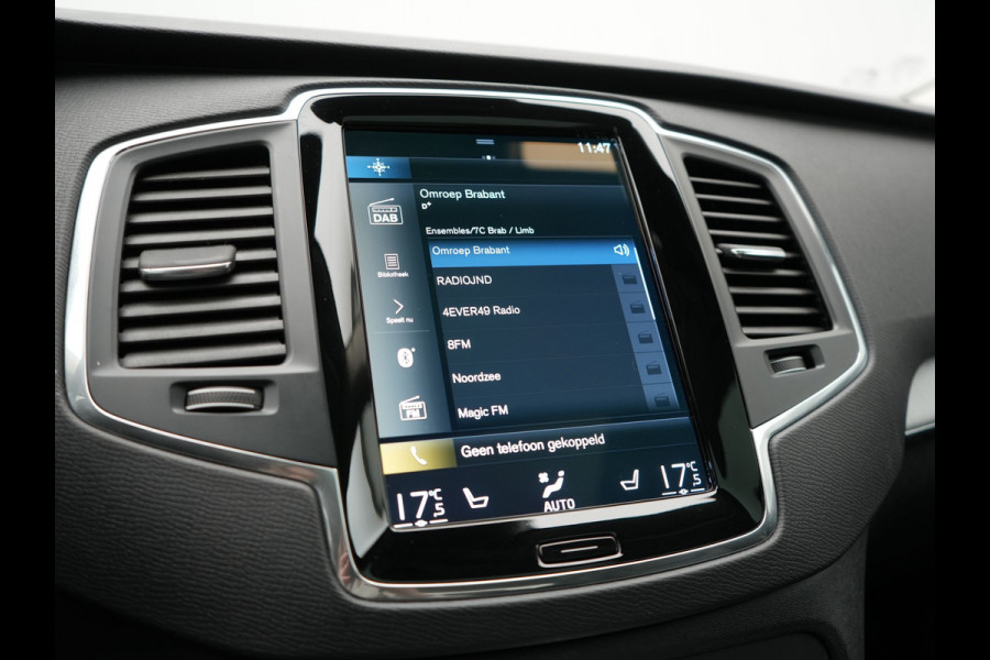 Volvo XC90 T8 Recharge AWD Inscription 7 Persoons PHEV 394pk | Panodak | Adaptive Cruise | Camera | Lederen Sportstoelen Memory & Verwarmd | Stuur Verwarmd | Keyless | Blis | Apple Carplay | Navigatie | DAB | Plug In Hybrid |