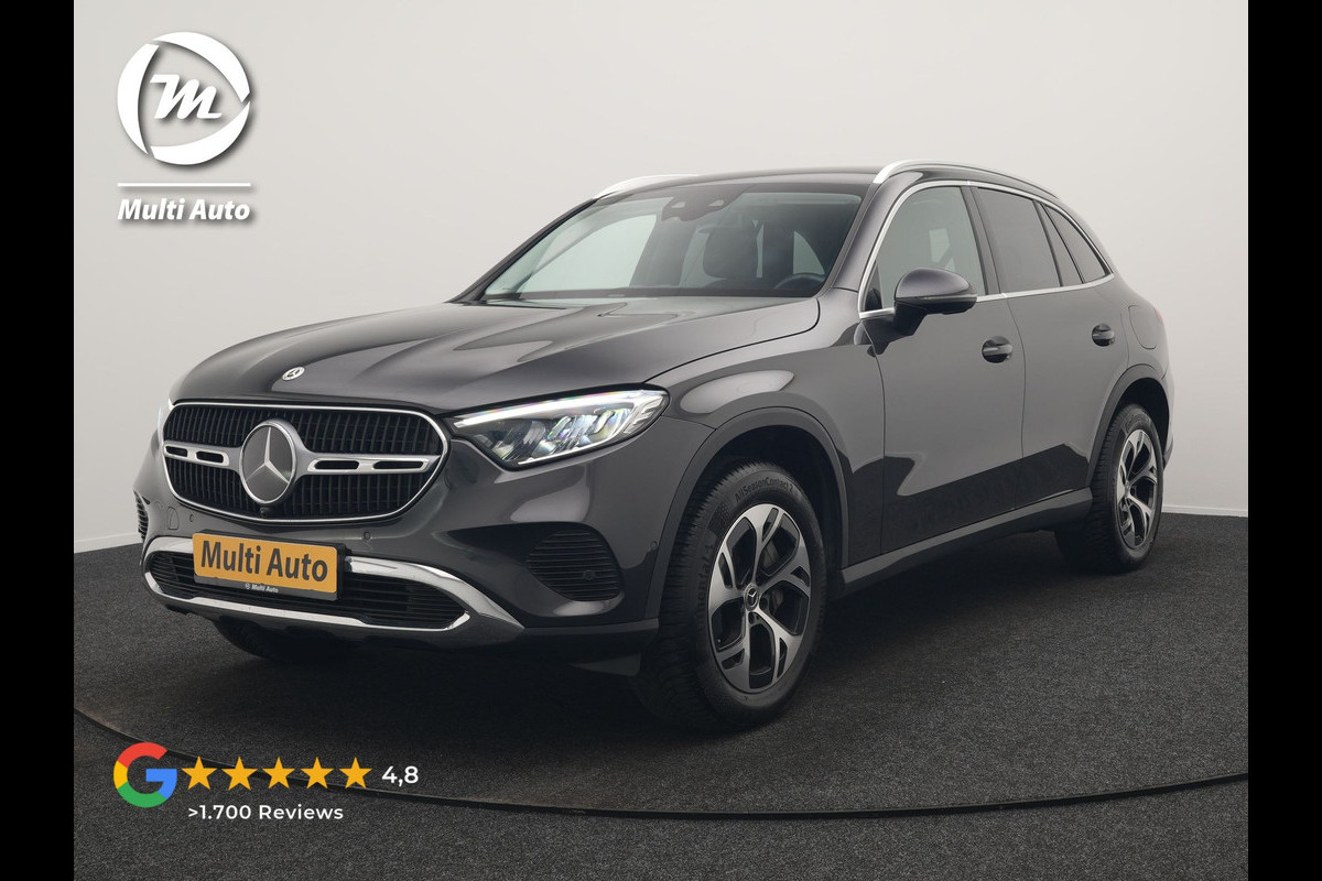 Mercedes-Benz GLC 300e 4MATIC Luxury Line 313pk Dealer O.H. | Trekhaak Af Fabriek | Adaptive Cruise | Camera | Lederen Sportstoelen Memory & Verwarmd | Sfeerverlichting | Blis | Stuur Verwarmd | Navigatie | DAB | Plug In Hybrid |