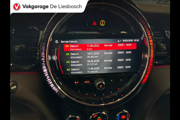 MINI Mini 1.5 Cooper John Cooper Works/navi/camera/stoelverw/headup/leer