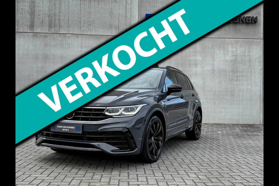 Volkswagen Tiguan 1.5TSI R-line Business+ 150pk DSG Automaat! Panoramadak|Virtual|IQ LED Plus|ACC|Lane+Side|Black Pack|20|Trekhaak