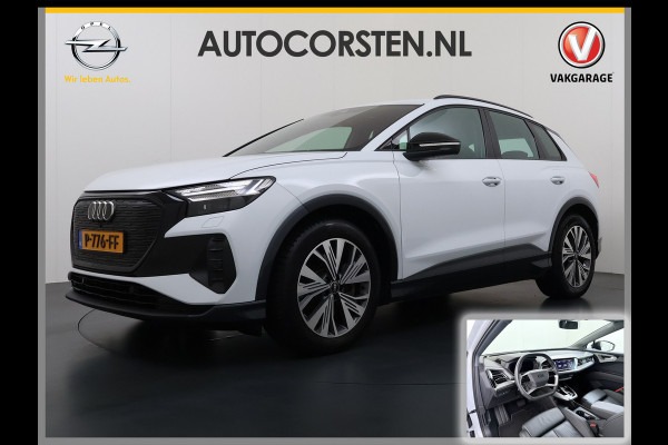 Audi Q4 e-tron 50 Quattro 300pk 82kWh SOH 95% Launch Ed. Advanced Plus Warmtepomp Leder SONOS®-Hifi Navi Camera Adap.Cruise Elek.Stoelen+Memory Head-Up Pdc DAB Matrix LED Lmv € 76.000 nieuw! 1e Eigenaar Origineel Nederlandse Auto Dealeronderhouden