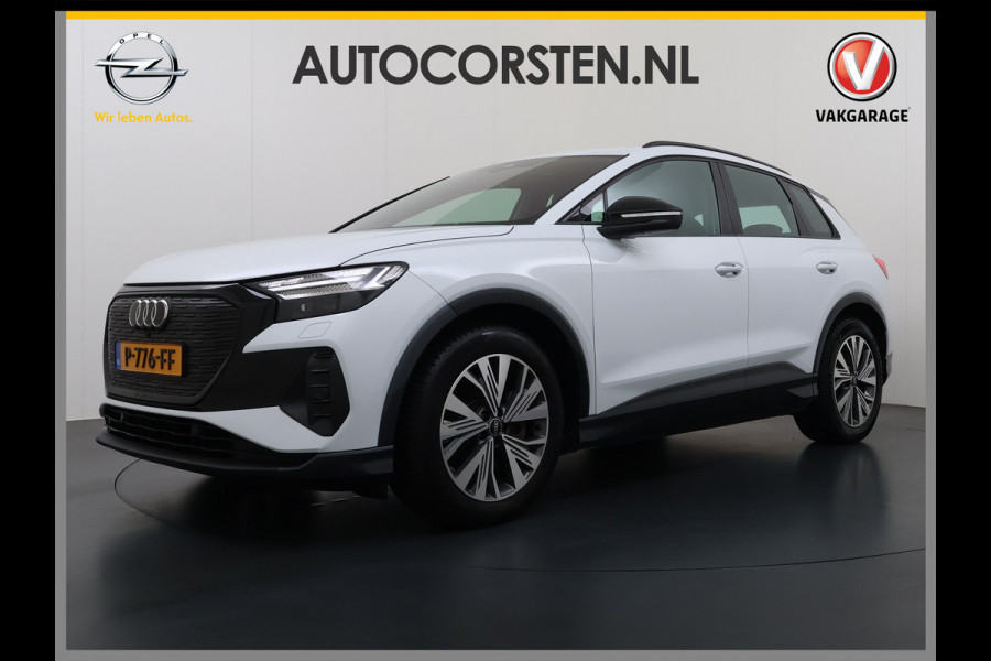 Audi Q4 e-tron 50 Quattro 300pk 82kWh SOH 95% Launch Ed. Advanced Plus Warmtepomp Leder SONOS®-Hifi Navi Camera Adap.Cruise Elek.Stoelen+Memory Head-Up Pdc DAB Matrix LED Lmv € 76.000 nieuw! 1e Eigenaar Origineel Nederlandse Auto Dealeronderhouden
