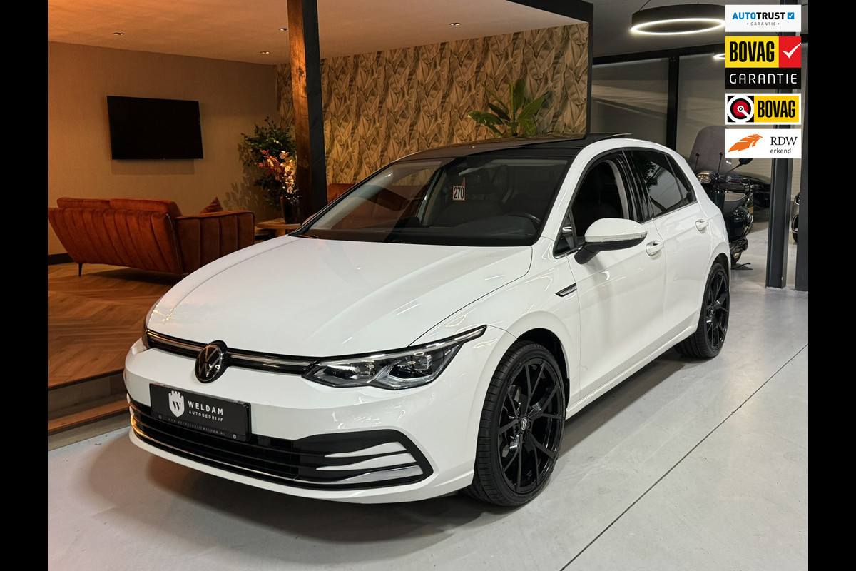 Volkswagen Golf 1.5 eTSI Style Garantie Pano Memory Massage Sfeer Carplay Camera Blindspot ACC Navi Clima IQ.Led IQ.Drive Rijklaar