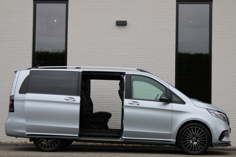 Mercedes-Benz Eqv 300 L2 / AMG / Luchtvering / Dubbele Cabine / Black Edition / 360 Camera / Vol Opties / NIEUWSTAAT