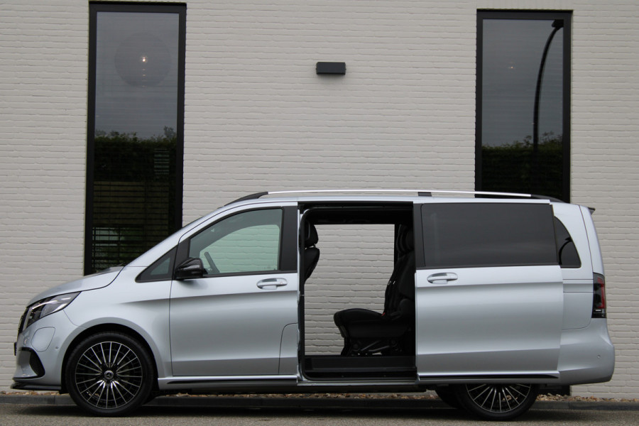 Mercedes-Benz Eqv 300 L2 / AMG / Luchtvering / Dubbele Cabine / Black Edition / 360 Camera / Vol Opties / NIEUWSTAAT