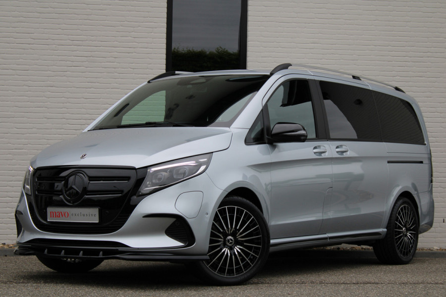 Mercedes-Benz Eqv 300 L2 / AMG / Luchtvering / Dubbele Cabine / Black Edition / 360 Camera / Vol Opties / NIEUWSTAAT