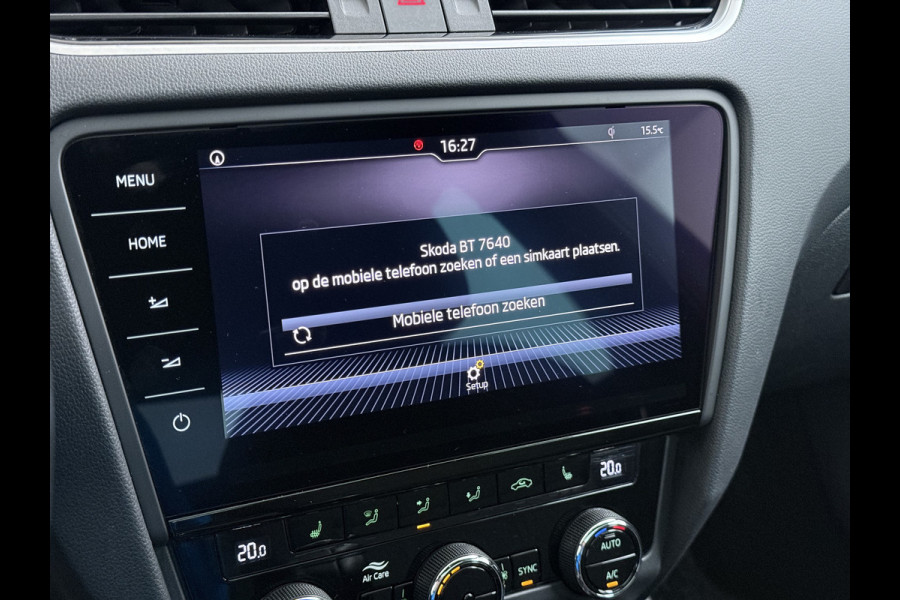 Škoda Octavia 1.5TSI 150PK Trekhaak Panoramadak Navi Ecc Apple Carplay Android Auto Greentech Business Edition Plus Stoelverwarming Cruise Control Isofix Lmv DAB 1e Eigenaar Origineel Nederlandse Auto