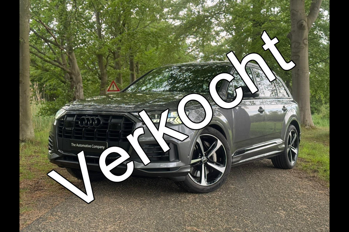 Audi Q7 55 TFSIe|Sline|Pano|Night Vision|Dealeronderhouden