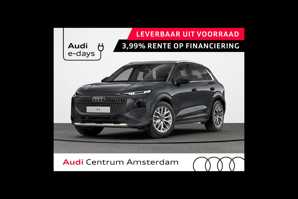 Audi Q3 Advanced edition e-hybrid 272 | Techniekpakket plus | Ambiente lichtpakket | Privacy glas | Functioneel pakket |
