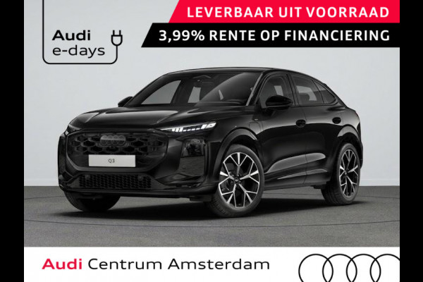 Audi Q3 Sportback S edition e-hybrid 272 pk | Techniekpakket plus | Panorama-glasdak | Optiekpakket zwart-glanzend | Funktioneel pakket 2 |