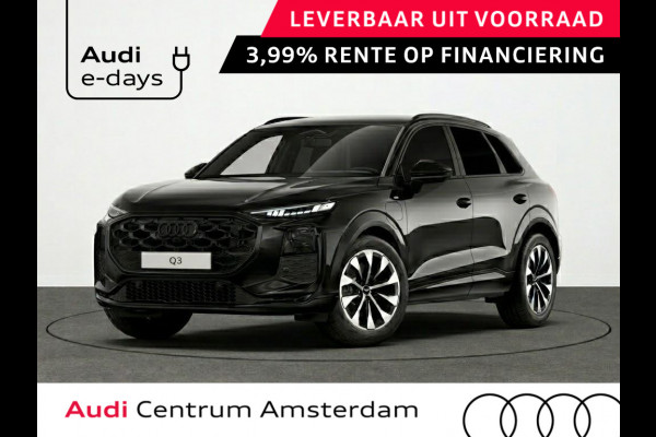 Audi Q3 S edition e-hybrid 272 pk | Techniekpakket plus | Panorama-glasdak | Optiekpakket zwart-glanzend | Trekhaak mech. zwenkbaar |