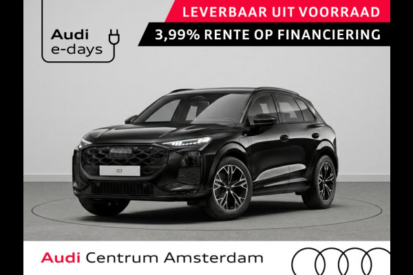 Audi Q3 S edition e-hybrid 272 pk | Techniekpakket plus | Optiekpakket zwart-glanzend | Funktioneel pakket 2 | Privacy glas |