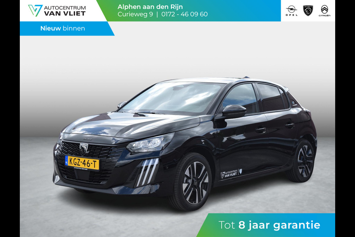 Peugeot e-208 EV Allure Avantage 51 kWh | Vision & Navigation Pack | Warmtepomp  | Parkeersensoren met camera | Climate control | Cruise control |