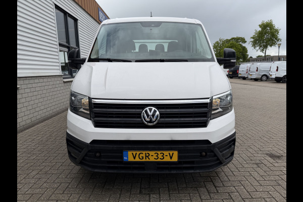 Volkswagen Crafter 35 2.0 TDI 177pk L3 EL DC 6 persoons Comfortline / RWD achterwielaandrijving / euro 6 / lease vanaf € / trekhaak 3500kg / camera / bpm vrij / vaste prijs rijklaar € 23.950 ex btw