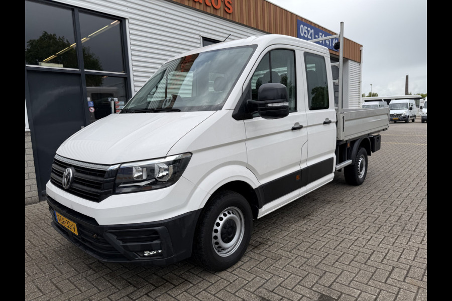 Volkswagen Crafter 35 2.0 TDI 177pk L3 EL DC 6 persoons Comfortline / RWD achterwielaandrijving / euro 6 / lease vanaf € / trekhaak 3500kg / camera / bpm vrij / vaste prijs rijklaar € 23.950 ex btw