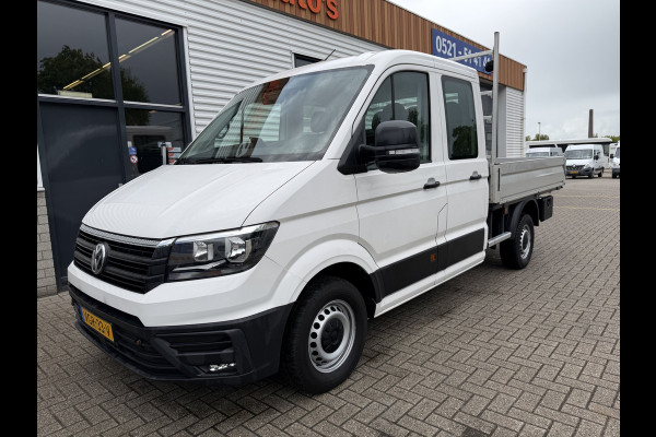 Volkswagen Crafter 35 2.0 TDI 177pk L3 EL DC 6 persoons Comfortline / RWD achterwielaandrijving / euro 6 / lease vanaf € / trekhaak 3500kg / camera / bpm vrij / vaste prijs rijklaar € 23.950 ex btw