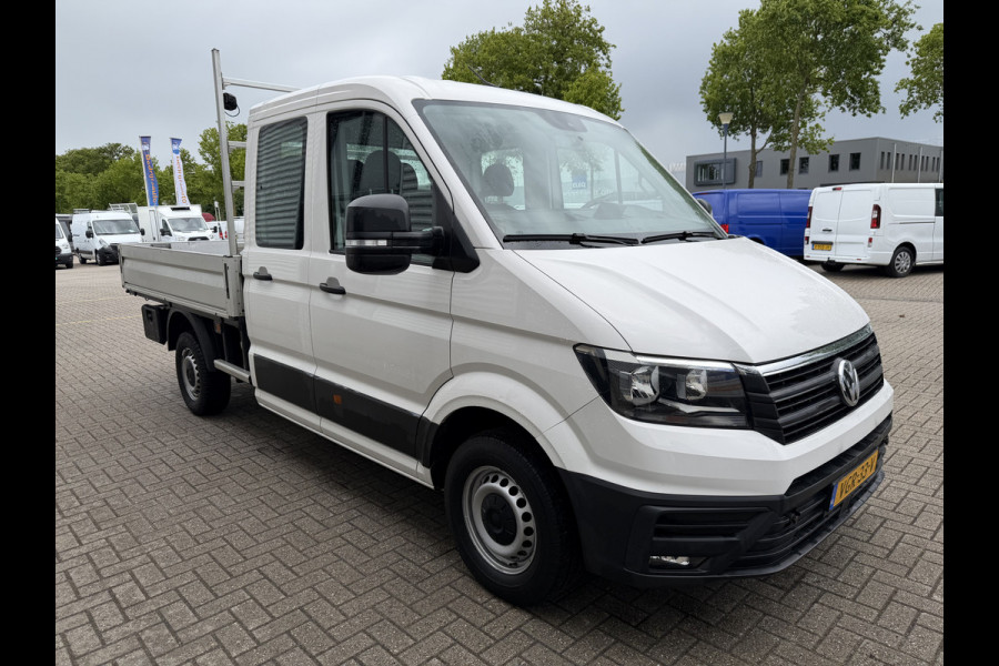 Volkswagen Crafter 35 2.0 TDI 177pk L3 EL DC 6 persoons Comfortline / RWD achterwielaandrijving / euro 6 / lease vanaf € / trekhaak 3500kg / camera / bpm vrij / vaste prijs rijklaar € 23.950 ex btw