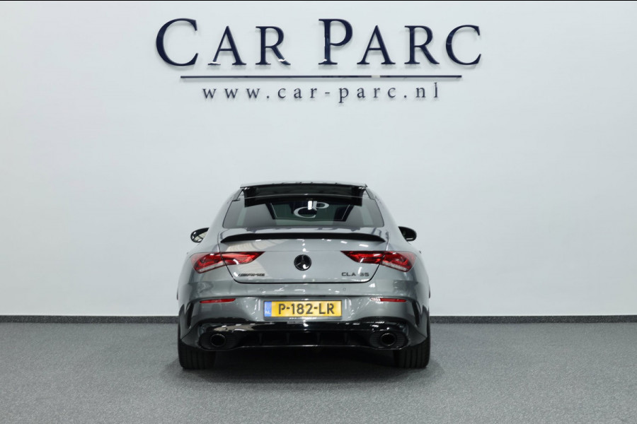 Mercedes-Benz CLA-Klasse AMG 35 4MATIC 360+PK MULTIBEAM/SFEER/VIRTUAL/PANO/HALF LEER+S.VERWARMING+MEMORY/360/ACC/12 MDN GARANTIE!