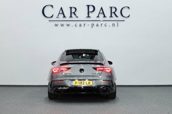 Mercedes-Benz CLA-Klasse AMG 35 4MATIC 360+PK MULTIBEAM/SFEER/VIRTUAL/PANO/HALF LEER+S.VERWARMING+MEMORY/360/ACC/12 MDN GARANTIE!