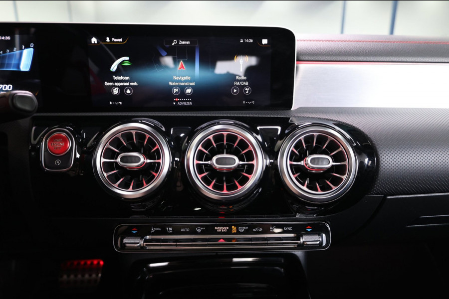 Mercedes-Benz CLA-Klasse AMG 35 4MATIC 360+PK MULTIBEAM/SFEER/VIRTUAL/PANO/HALF LEER+S.VERWARMING+MEMORY/360/ACC/12 MDN GARANTIE!