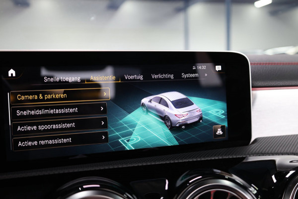 Mercedes-Benz CLA-Klasse AMG 35 4MATIC 360+PK MULTIBEAM/SFEER/VIRTUAL/PANO/HALF LEER+S.VERWARMING+MEMORY/360/ACC/12 MDN GARANTIE!