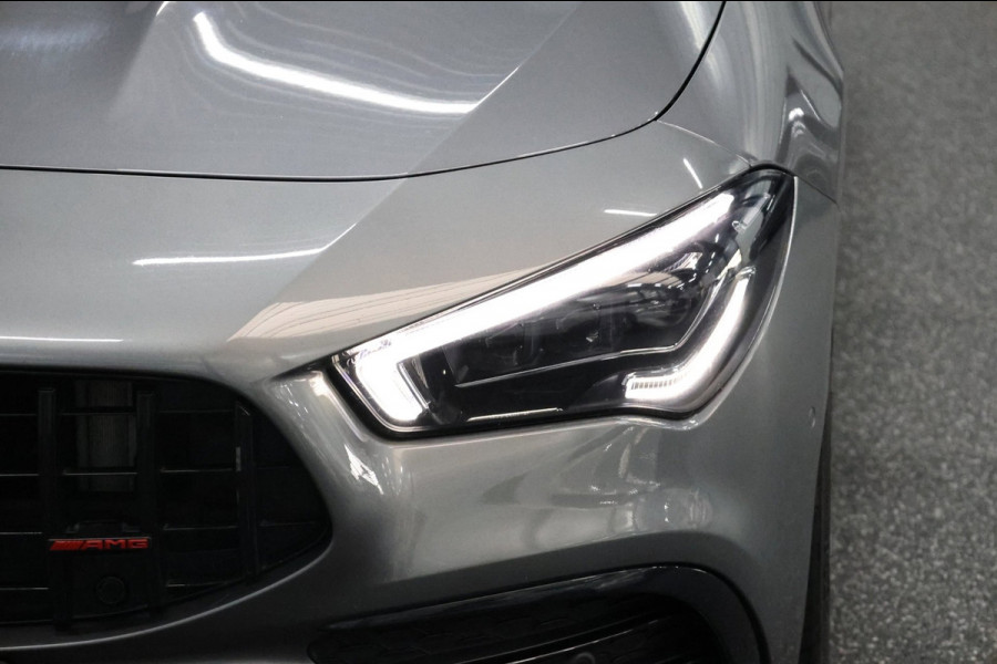 Mercedes-Benz CLA-Klasse AMG 35 4MATIC 360+PK MULTIBEAM/SFEER/VIRTUAL/PANO/HALF LEER+S.VERWARMING+MEMORY/360/ACC/12 MDN GARANTIE!