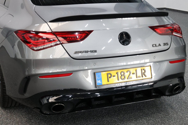 Mercedes-Benz CLA-Klasse AMG 35 4MATIC 360+PK MULTIBEAM/SFEER/VIRTUAL/PANO/HALF LEER+S.VERWARMING+MEMORY/360/ACC/12 MDN GARANTIE!