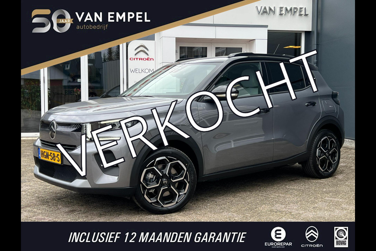 Citroën ë-C3 Max 44 kWh 3-Fase | Camera | Comforstoelen | Draadloze Carplay / Android Auto |