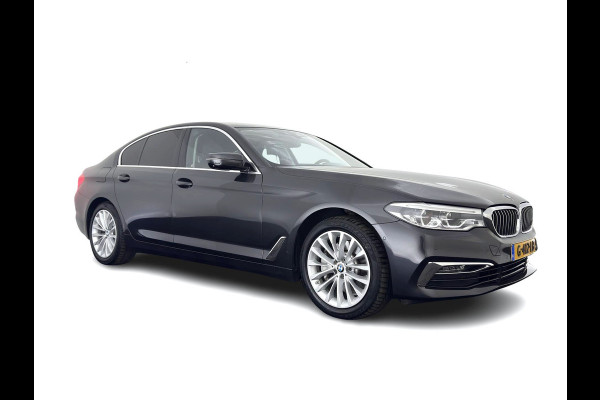 BMW 5 Serie 530e iPerformance eDrive Edition (Plug-In) (INCL-BTW) Aut. *LEATHER | FULL-LED | SOFTCLOSE | TOPVIEW | MEMORY-PACK | DIGI-COCKPIT | NAVI-FULLMAP | HEATED-COMFORTSEATS | HEAD-UP | PRIVACY-GLASS | ECC | PDC | 18''ALU*
