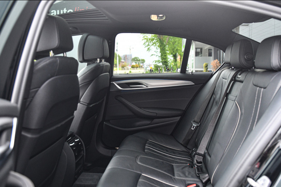 BMW 5 Serie 520e M-Sport, [SoH 90%], Shadow Line, Laser, Memory, HUD, Camera, Carplay, Ambient,