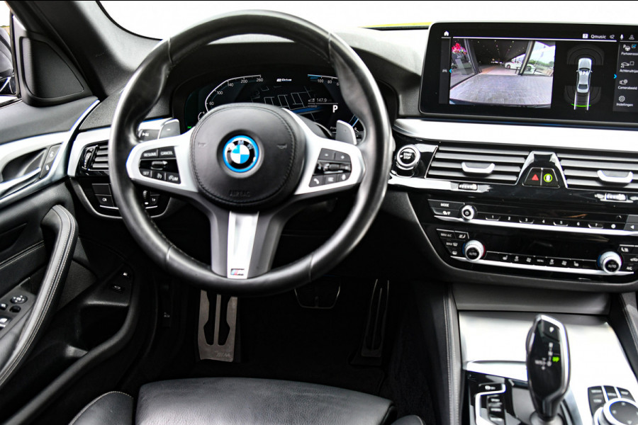 BMW 5 Serie 520e M-Sport, [SoH 90%], Shadow Line, Laser, Memory, HUD, Camera, Carplay, Ambient,