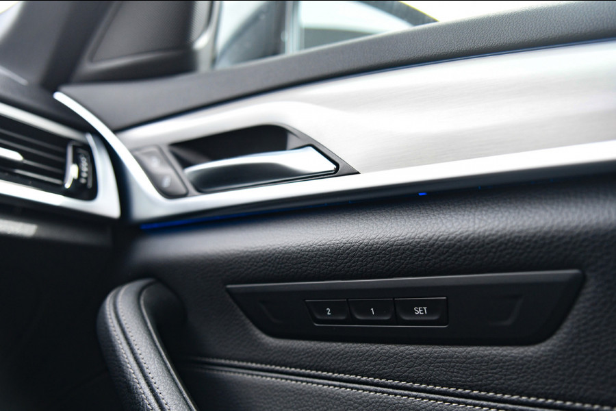 BMW 5 Serie 520e M-Sport, [SoH 90%], Shadow Line, Laser, Memory, HUD, Camera, Carplay, Ambient,