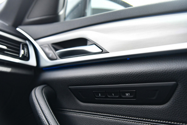 BMW 5 Serie 520e M-Sport, [SoH 90%], Shadow Line, Laser, Memory, HUD, Camera, Carplay, Ambient,