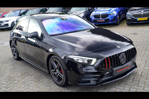 Mercedes-Benz A-Klasse 200 AMG / A35 Look | Panorama | Luxe Leder | Stoelverwarming | Sfeerverlichting | 360 cam | Cruise control
