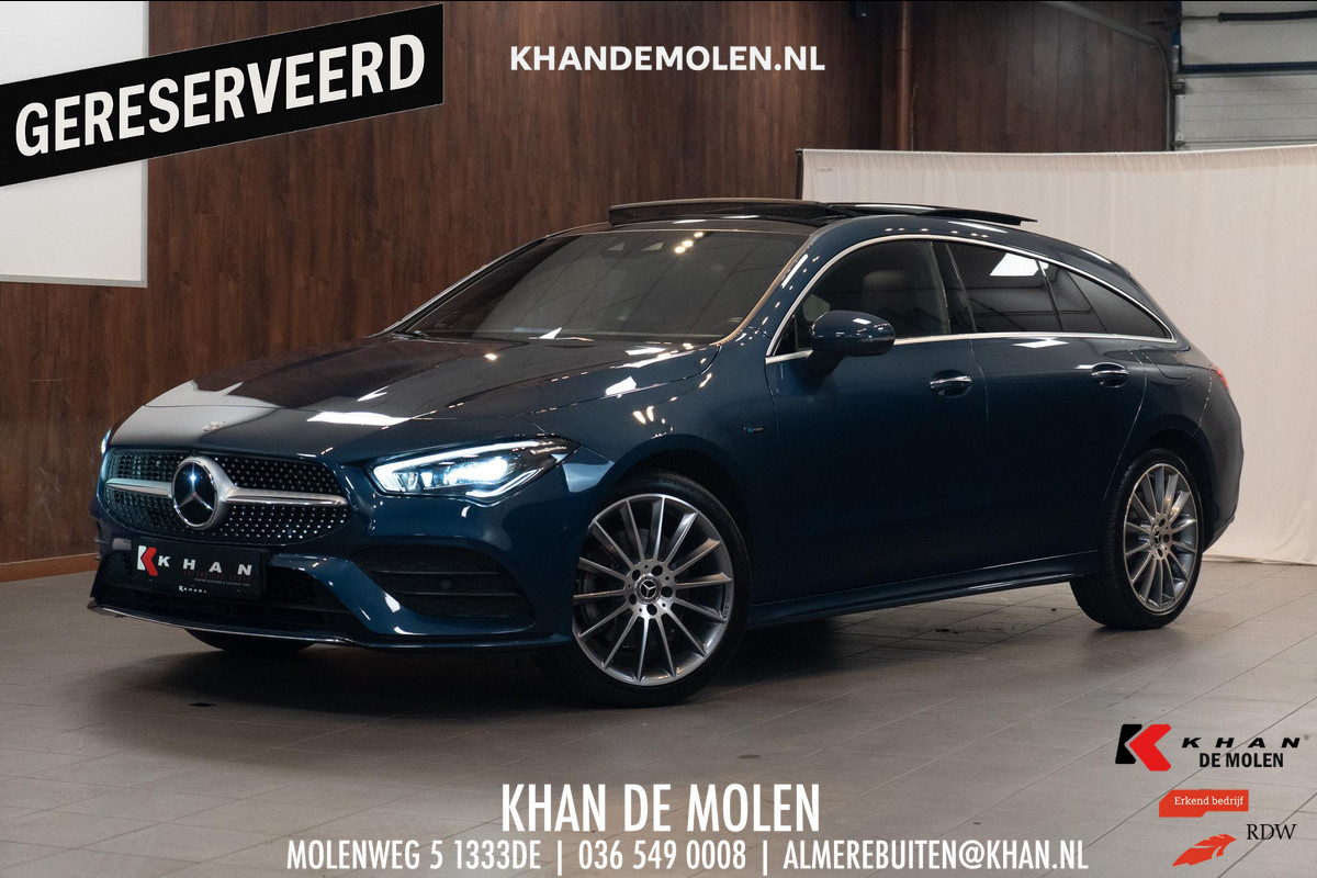 Mercedes-Benz CLA-Klasse 250e AMG Line BOMVOL|Pano|Burmester|Memory|Elektr. Achterklep|