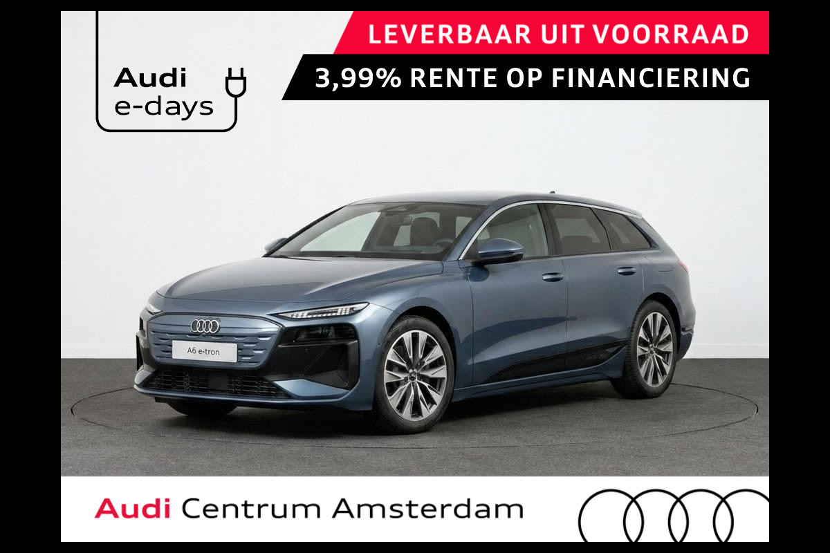 Audi A6 Avant e-tron Advanced edition 83 kWh 286 pk | Trekhaak, elektr. wegklapbaar | Tech plus | Privacy glas | Lederen bekleding |