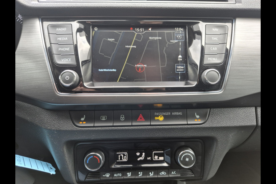 Škoda Fabia Combi BWJ 2018 | 1.0TSI 96PK Clever | TREKHAAK | CLIMA | NAVI | CARPLAY | PDC | CRUISE | LICHTMETAAL |