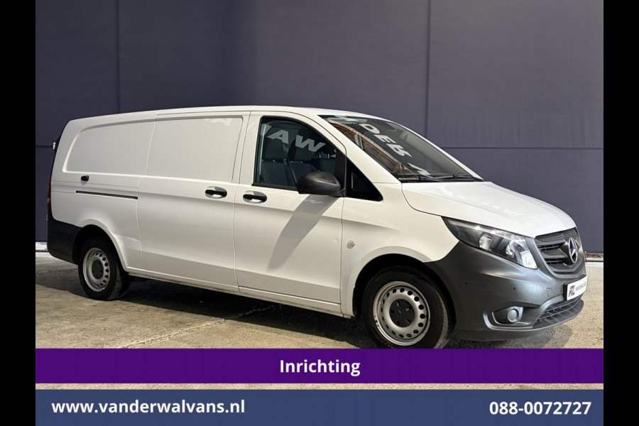 Mercedes-Benz Vito 116 CDI 164pk L3H1 inrichting Euro6 Airco | Camera | Navigatie | Apple Carplay Cruisecontrol, Android Auto, Stoelverwarming, Parkeersensoren, Bijrijdersbank