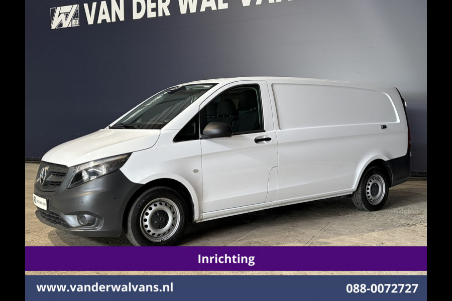 Mercedes-Benz Vito 116 CDI 164pk L3H1 inrichting Euro6 Airco | Camera | Navigatie | Apple Carplay Cruisecontrol, Android Auto, Stoelverwarming, Parkeersensoren, Bijrijdersbank