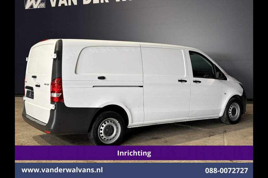 Mercedes-Benz Vito 116 CDI 164pk L3H1 inrichting Euro6 Airco | Camera | Navigatie | Apple Carplay Cruisecontrol, Android Auto, Stoelverwarming, Parkeersensoren, Bijrijdersbank