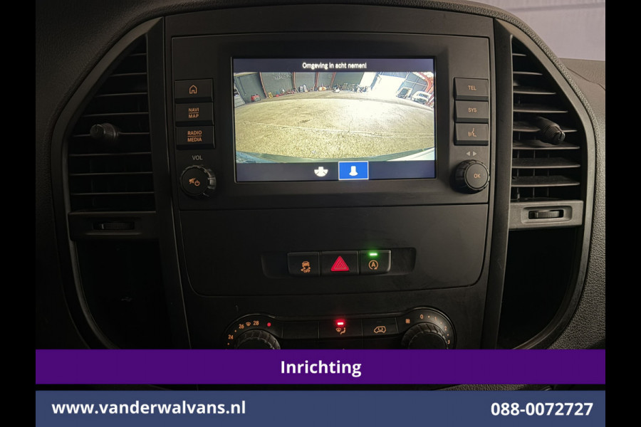 Mercedes-Benz Vito 116 CDI 164pk L3H1 inrichting Euro6 Airco | Camera | Navigatie | Apple Carplay Cruisecontrol, Android Auto, Stoelverwarming, Parkeersensoren, Bijrijdersbank